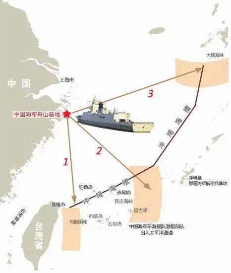 中国7舰横穿日本4大要道,一场海上力量的展示与和平的航行 中国7舰横穿日本4大要道,一场海上力量的展示与和平的航行